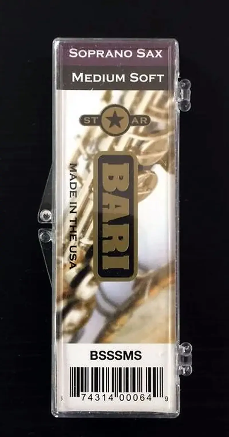 עלה BARI MEDIUM SOFT לסקסופון סופרן